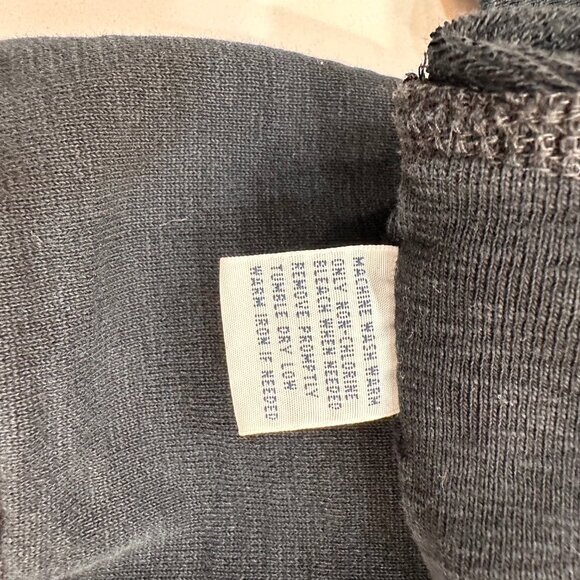 Polo Ralph Lauren Vintage 90s 1/4 zip/snap Blue/Green Pullover XXL - Picture 9 of 9